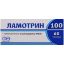 Ламотрин таблетки по 100 мг, 60 шт.