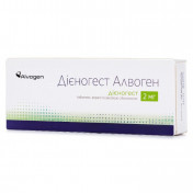 Диеногест Алвоген таблетки по 2 мг, 28 шт.