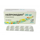 Нейромідин 20 мг №50 таблетки
