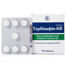 Тербинафин-КВ таблетки противогрибковые 250 мг №14