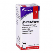 Доксорубицин 10 мг N1 порошок