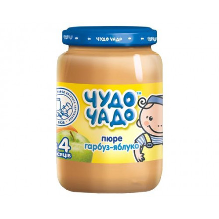 Чудо-чадо пюре гарб/ябл. 170г