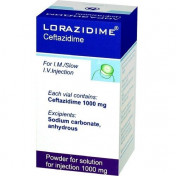 Лоразидим порошок для розчину для ін'єкцій по 1000 мг у флаконі, 1 шт.