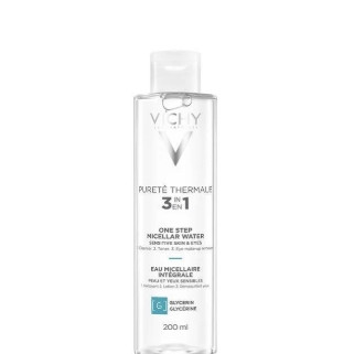 Мицеллярная вода Vichy Purete Thermal, для жирной и комбинированной кожи лица и глаз, 200 мл