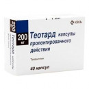 Теотард капсули по 200 мг, 40 шт.