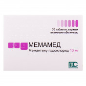 Мемамед таблетки при деменції по 10 мг, 30 шт.