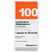 Левоцин-н розчин для інфузій 500мг/100мл пляшка 100мл