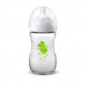 Авент пляшечка natural з декором дракон, 260 мл, 1 шт scf070/24
