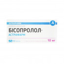 Бісопролол-астрафарм 10 мг табл. №60