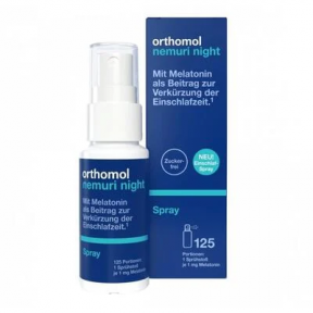 Ортомол Orthomol Nemuri night spray /спрей для здорового сну/ 25 мл