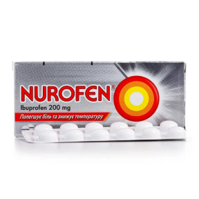 Нурофен таблетки по 200 мг, 24 шт.