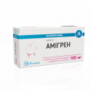 Амігрен капсули від мігрені по 100 мг, 3 шт.
