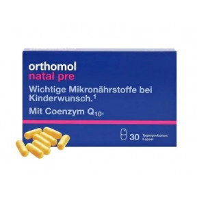 Ортомол Orthomol Natal pre капс.(вітаиіни для планування вагітності) 30 днів №30