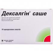 Дексалгін саше гранули для орального розчину по 25 мг у пакеті, 10 шт.