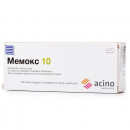 Мемокс таблетки від хвороби Альцгеймера по 10 мг, 30 шт.