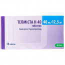 Телмиста Н 40 таблетки от гипертонии по 40 мг/12,5 мг, 28 шт.