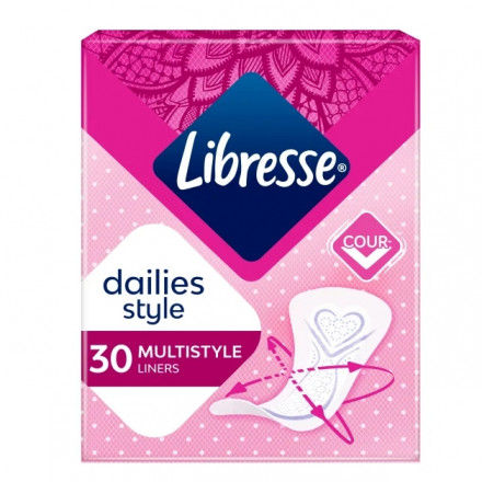 Лібрес daily fresh plus multistale прокладки 30/20шт