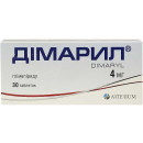 Дімарил таблетки по 4 мг, 30 шт.