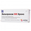 Вальпроком 500 Хроно таблетки при епілепсії, 30 шт.
